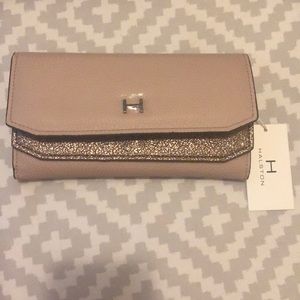 BRAND NEW Halston June Fold over wallet